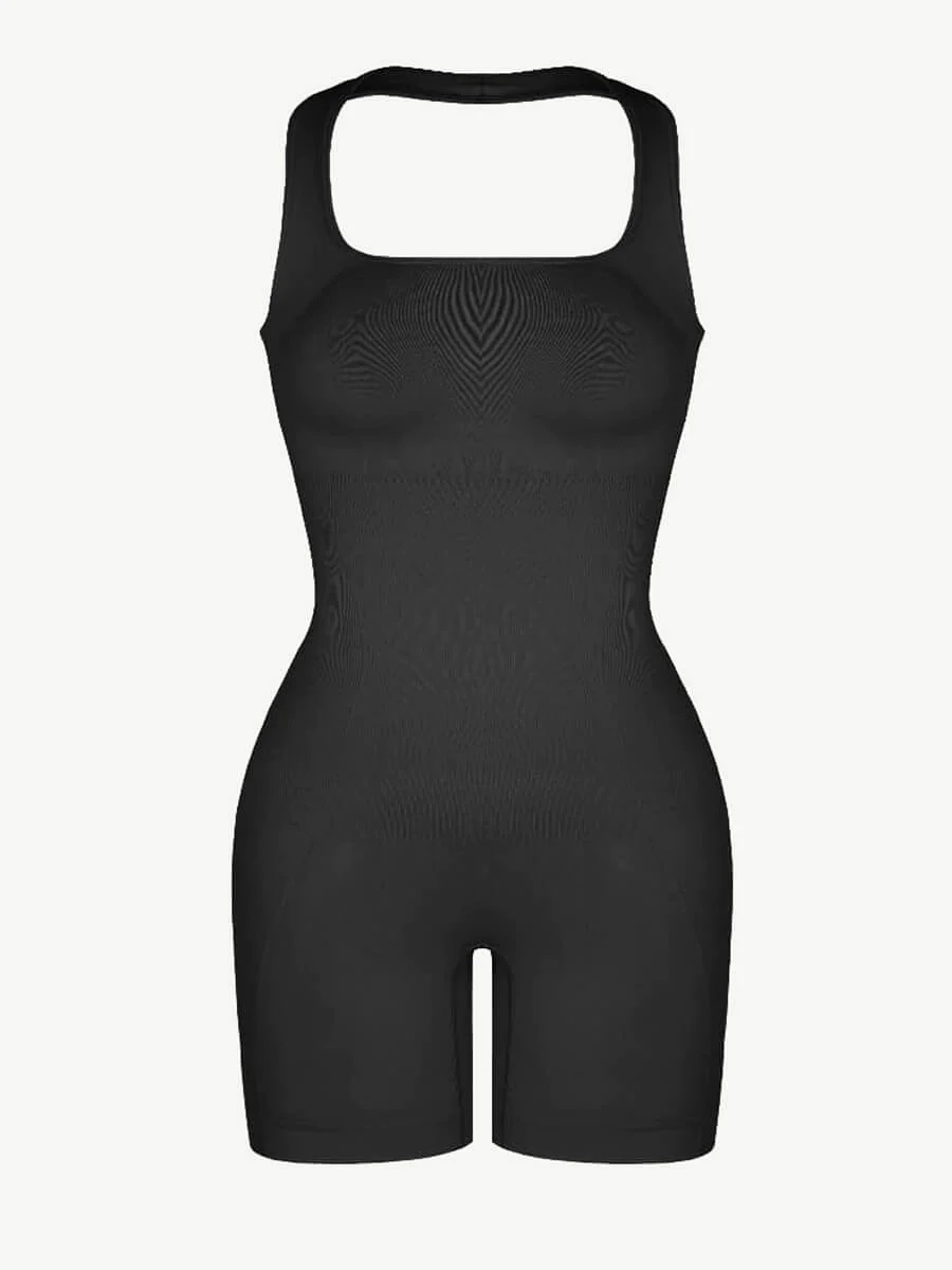 Halter Neck Sculpting Jumper