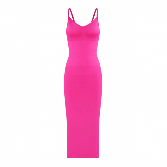 Pink Seamless Body Shaper Dress