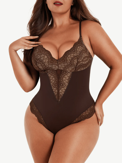 Lace Sculpting Bodysuit Shaper