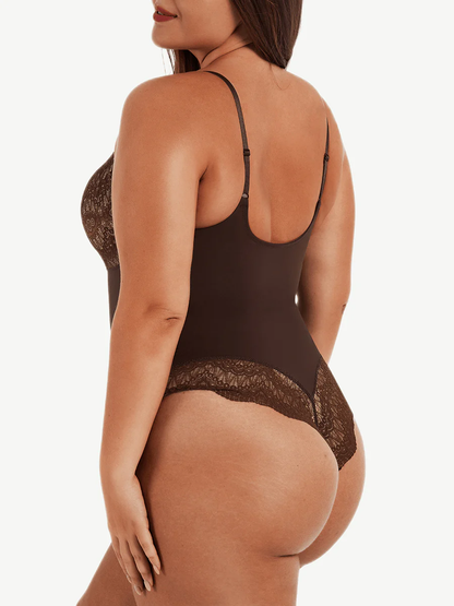 Lace Sculpting Bodysuit Shaper