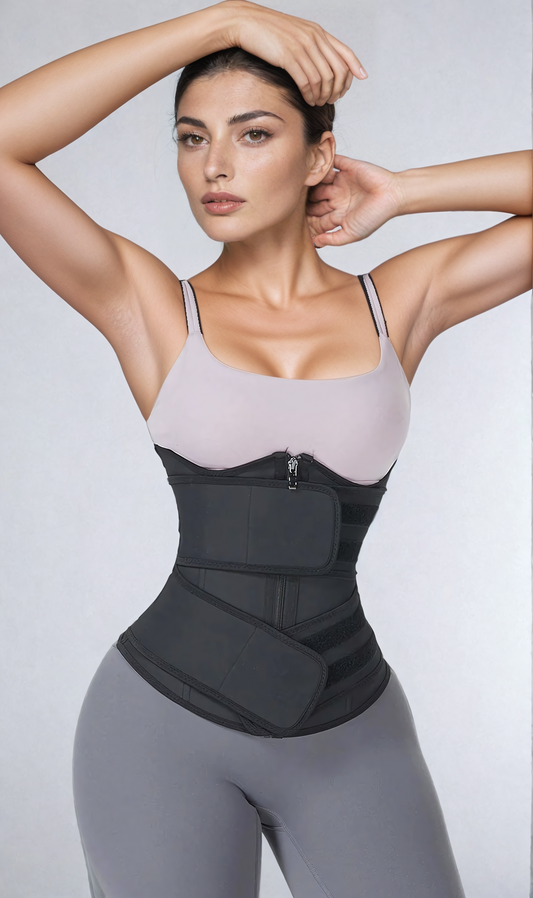 Double Belt Waist Trainer - Firm Support