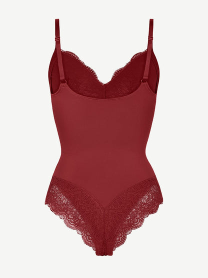 Lace Sculpting Bodysuit Shaper